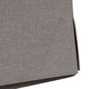 Spisestole 2 pcs Gråbrun 57 x 67 x 98 cm Stof