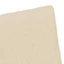 Spisestole 2 pcs Creme 57 x 67 x 98 cm Stof