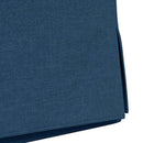 Spisestole 2 pcs Blå 57 x 67 x 98 cm Stof