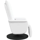 Svingende Massage Recliner Stol Hvid 71 x 90 x 105 cm