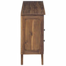 Sideboard Naturfarvet 100 x 30 x 68 cm Massiv Teaktræ