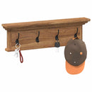Vægmonteret Jakkeholder Vægmonteret Naturfarvet 70 x 10 x 20 cm