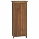 Skuffeskab Naturfarvet 45 x 35 x 110 cm Massiv Teaktræ