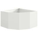 Hjørne Plantekasse Hvid 60 x 60 x 35 cm Stål