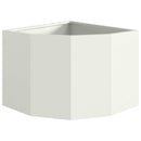 Hjørne Plantekasse Hvid 45 x 45 x 35 cm Stål