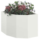 Hjørne Plantekasse Hvid 45 x 45 x 35 cm Stål