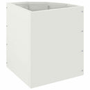 Hjørne Plantekasse Hvid 30 x 30 x 35 cm Stål