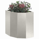 Hjørne Plantekasse Sølv 30 x 30 x 35 cm Rustfrit stål