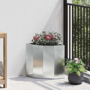 Hjørne Plantekasse Sølv 30 x 30 x 35 cm Galvaniseret stål
