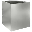 Hjørne Plantekasse Sølv 30 x 30 x 35 cm Galvaniseret stål