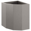 Hjørne Plantekasse Rusten 30 x 30 x 35 cm Forvitret stål