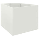 Hjørne Plantekasse Hvid 60 x 60 x 50 cm Stål