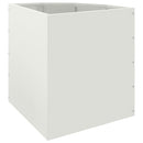 Hjørne Plantekasse Hvid 45 x 45 x 50 cm Stål