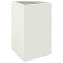Hjørne Plantekasse Hvid 30 x 30 x 50 cm Stål