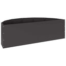 Plantekasse Sort 120 x 60 x 35 cm Stål