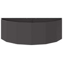 Plantekasse Sort 120 x 60 x 35 cm Stål