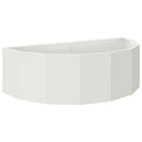 Plantekasse Hvid 120 x 60 x 35 cm Stål