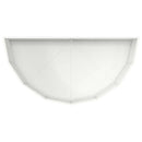 Plantekasse Hvid 120 x 60 x 35 cm Stål