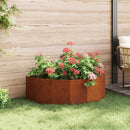 Plantekasse Rusten 120 x 60 x 35 cm Cortenstål