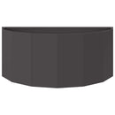 Plantekasse Sort 90 x 45 x 35 cm Stål