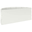 Plantekasse Hvid 90 x 45 x 35 cm Stål