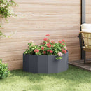 Plantekasse Antracit 90 x 45 x 35 cm Stål