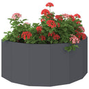 Plantekasse Antracit 90 x 45 x 35 cm Stål