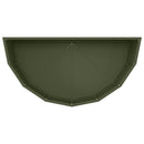 Plantekasse Oliven grøn 90 x 45 x 35 cm Stål