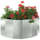 Plantekasse Sølv 90 x 45 x 35 cm Galvaniseret stål