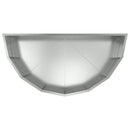 Plantekasse Sølv 90 x 45 x 35 cm Galvaniseret stål