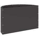 Plantekasse Sort 60 x 30 x 35 cm Stål