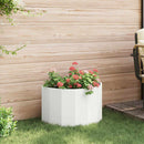 Plantekasse Hvid 60 x 30 x 35 cm Stål
