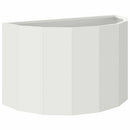 Plantekasse Hvid 60 x 30 x 35 cm Stål