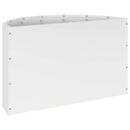 Plantekasse Hvid 60 x 30 x 35 cm Stål