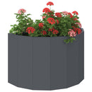 Plantekasse Antracit 60 x 30 x 35 cm Stål