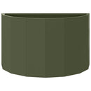 Plantekasse Oliven grøn 60 x 30 x 35 cm Stål