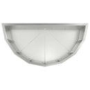 Plantekasse Sølv 60 x 30 x 35 cm Galvaniseret stål