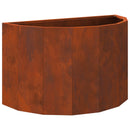 Plantekasse Rusten 60 x 30 x 35 cm Cortenstål