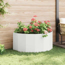 Plantekasse Hvid 120 x 60 x 50 cm Stål