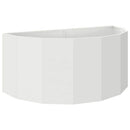 Plantekasse Hvid 120 x 60 x 50 cm Stål