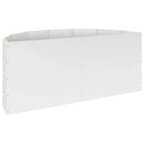 Plantekasse Hvid 120 x 60 x 50 cm Stål