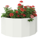 Plantekasse Hvid 120 x 60 x 50 cm Stål