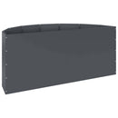 Plantekasse Antracit 120 x 60 x 50 cm Stål