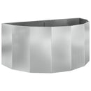 Plantekasse Sølv 120 x 60 x 50 cm Galvaniseret stål