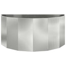 Plantekasse Sølv 120 x 60 x 50 cm Galvaniseret stål