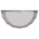 Plantekasse Sølv 120 x 60 x 50 cm Galvaniseret stål