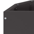 Plantekasse Sort 90 x 45 x 50 cm Stål
