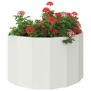 Plantekasse Hvid 90 x 45 x 50 cm Stål