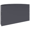 Plantekasse Antracit 90 x 45 x 50 cm Stål