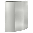 Plantekasse Sølv 90 x 45 x 50 cm Galvaniseret stål - Xlshop.dk